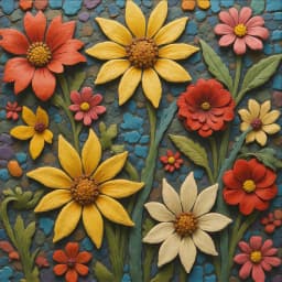 Clay Mosaics