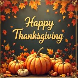 Happy Thanksgiving