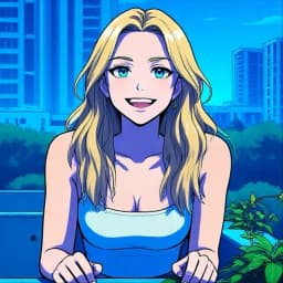 Futuristic Sci-Fi Anime Style