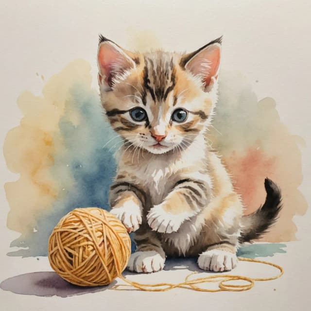 cute-watercolor-art template 1