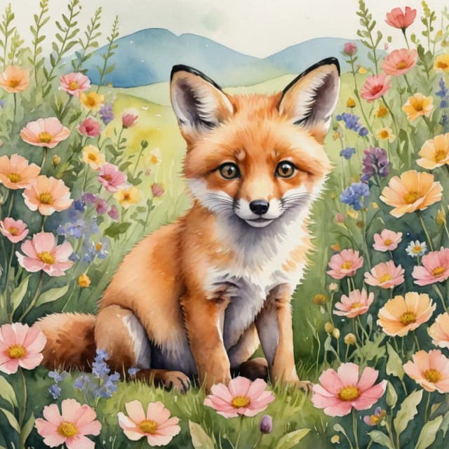 cute-watercolor-art template 2