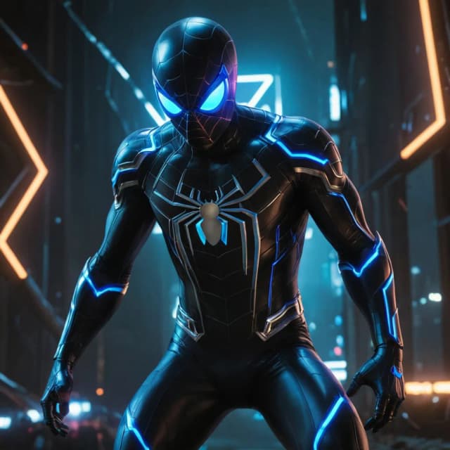 spider-man-art template 3