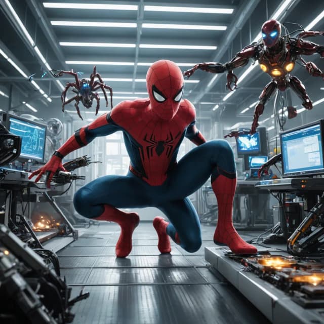 spider-man-art template 2